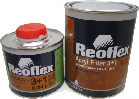 REOFLEX Грунт  3+1  1л+0.34л (комплект)