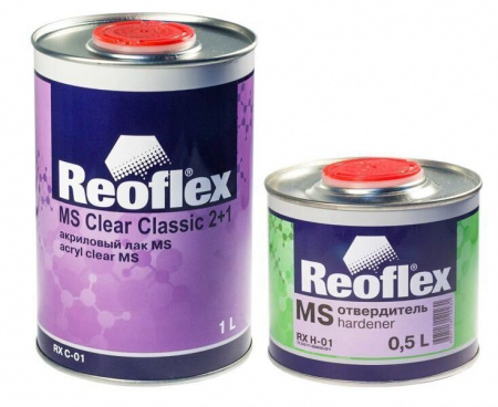 REOFLEX  Лак MS CLASSIC 1л+0.5л (комплект)